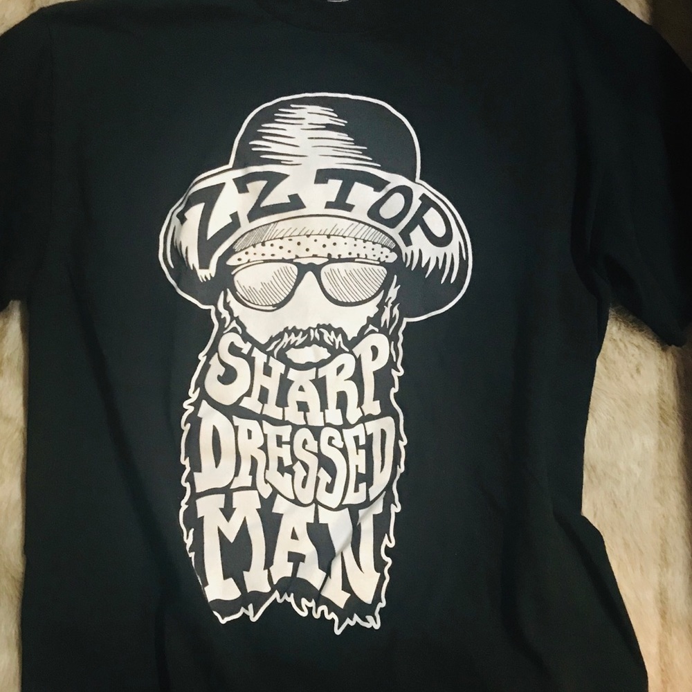 ZZ Top Sharp Dressed Man 2018 Tour T-shirt -